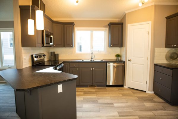 Devonian Modular Home - Kitchen - Show Home Model
