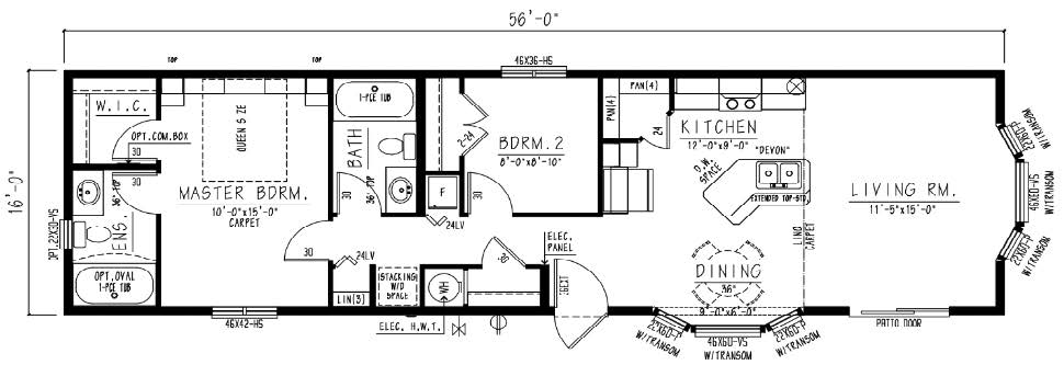 Kootenay floorplan